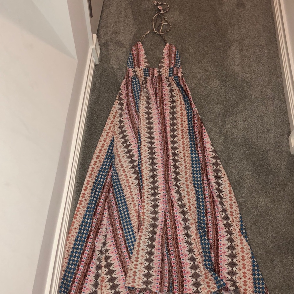Lulus Aztec Maxi Dress